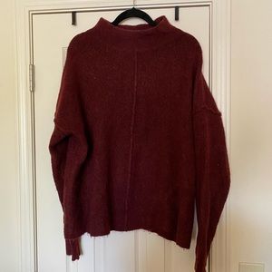 Super soft, funnel neck sweater